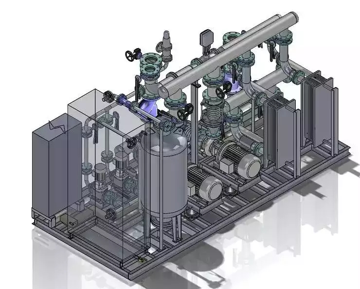 大型换热机组达不到设定温度的原因